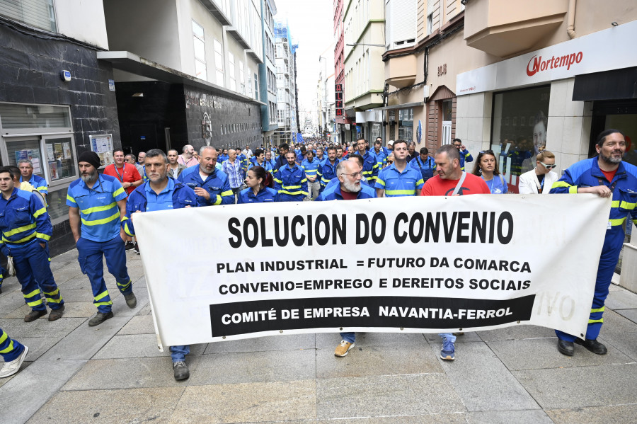 La asamblea en Navantia sobre los bloqueos no se hará antes del 9 de septiembre