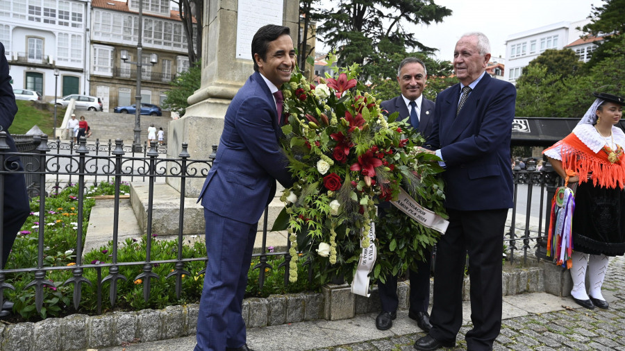 Ferrol despide sus fiestas con la corporación portuguesa de Vila do Conde como invitada