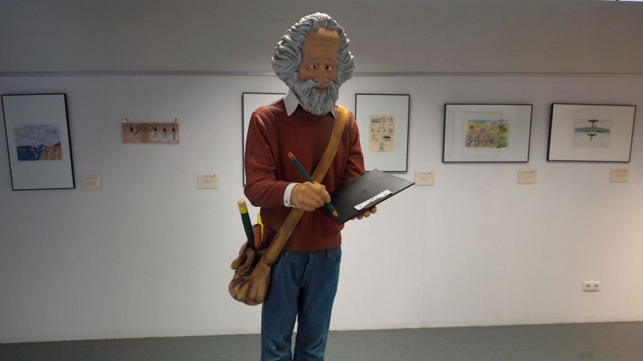 El Museo del Humor de Fene se transforma en el “Olimpo da Caricatura” a partir del viernes