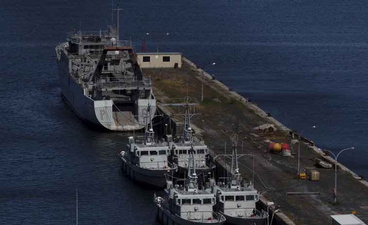 Las obras del muelle sur de la Esengra permitirán su plena operatividad con los estándares de la OTAN