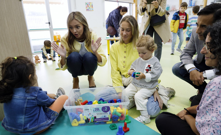Primer día en las escuelas infantiles de la red pública