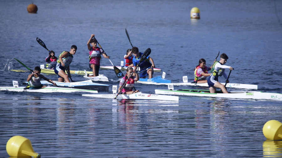 Los locales se lucen en el III Circuito Provincial de piragüismo