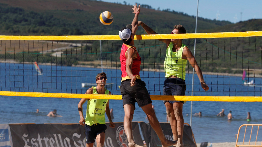Copa Deputación da Coruña de voley playa de menores este fin de semana en As Pontes