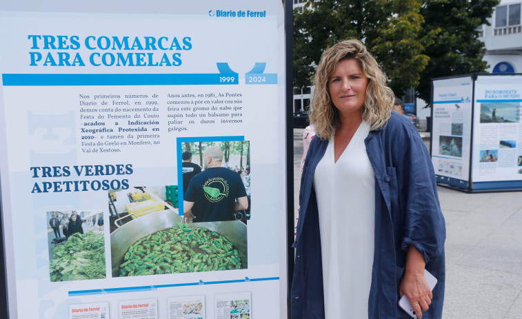 Grelos repartidos entre Monfero y As Pontes para dejar el pimiento más rico a O Couto