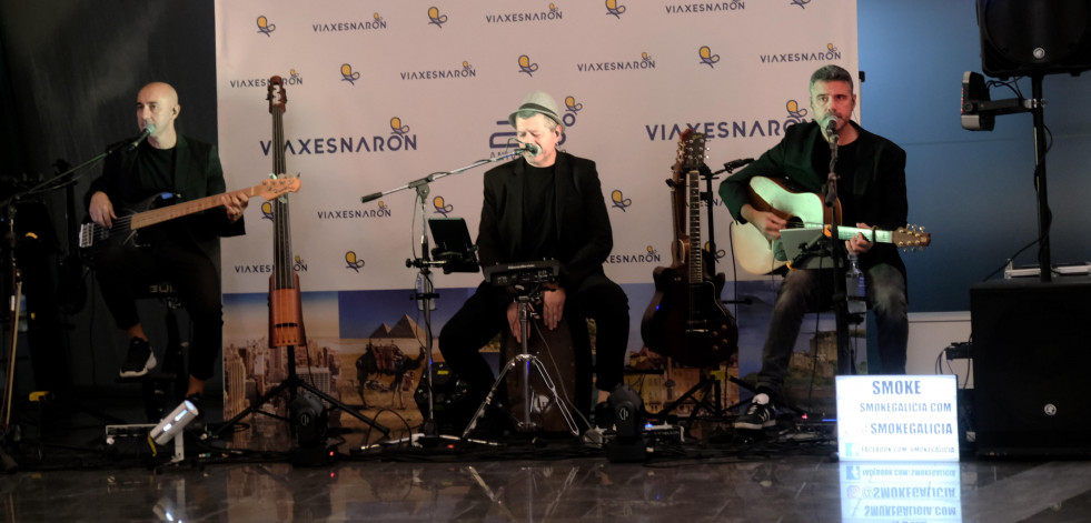Así fue la fiesta del 25 aniversario de Viaxes Narón en el Pazo Libunca