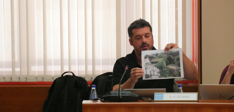 El BNG propone una mediación entre Xunta e Iglesia para salvar la casa natal de Bello Piñeiro