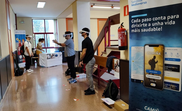 Realidad virtual y salud en el Campus de Ferrol de mano de las oficinas de REGAPS
