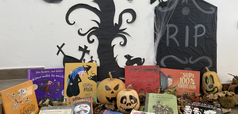 La biblioteca de As Pontes acogerá un taller infantil creativo por Samaín
