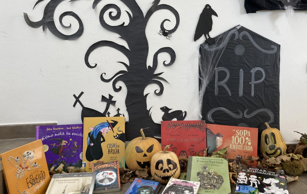 La biblioteca de As Pontes acogerá un taller infantil creativo por Samaín