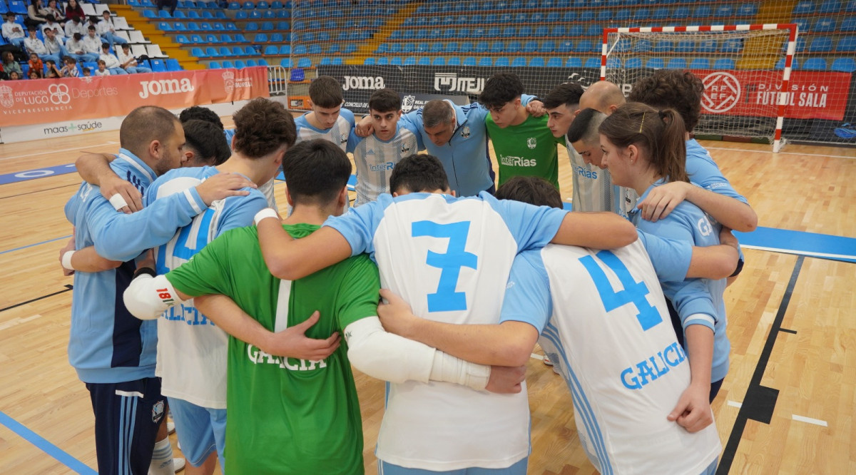 Seleccion gallega sub 19 futbol sala 2024