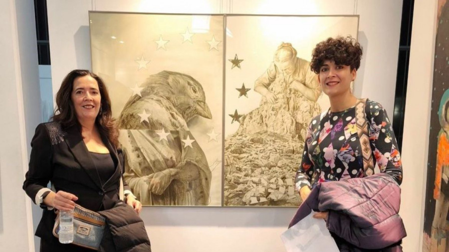 Verónica Bueno, artista: "A mi la pintura me salva y todos podemos aprovecharla”