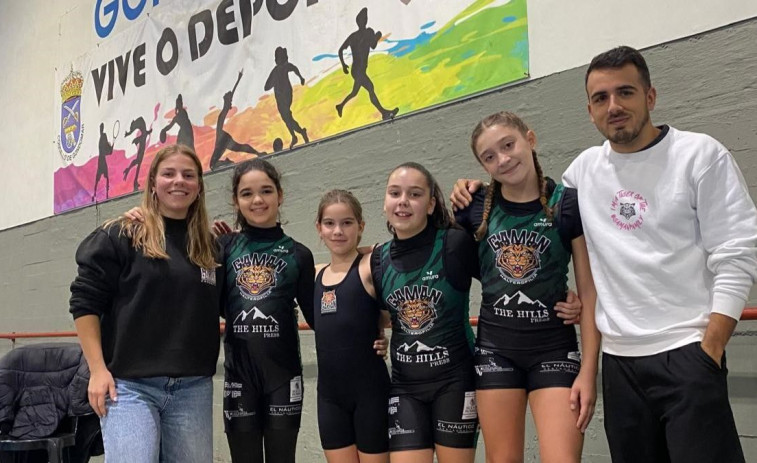 Sara Villares y Gala Fernández levantan el bronce para Gaman en su primer Gallego de base