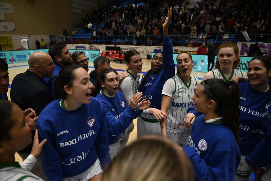 La gran baza del Baxi Ferrol: “No dependemos de una sola jugadora, eso es difícil de defender”