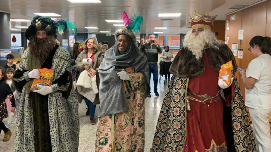 Las peticiones más especiales a los Reyes en Ferrol son las de la infancia del Marcide