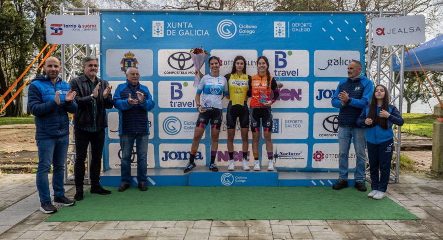 La aresana Lara Pita, subcampeona gallega de ciclocross