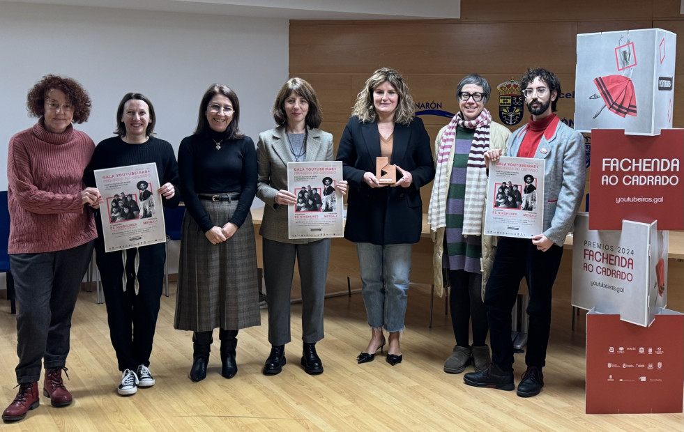 Os premios Youtubeiras+ múdanse ao Pazo da Cultura de Narón