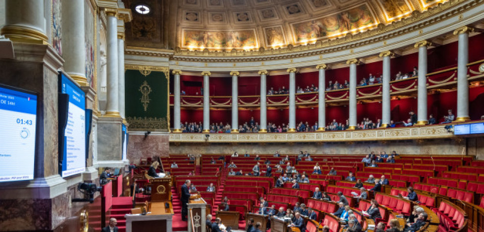 La Asamblea Nacional francesa rechaza una nueva moción de censura contra el Gobierno
