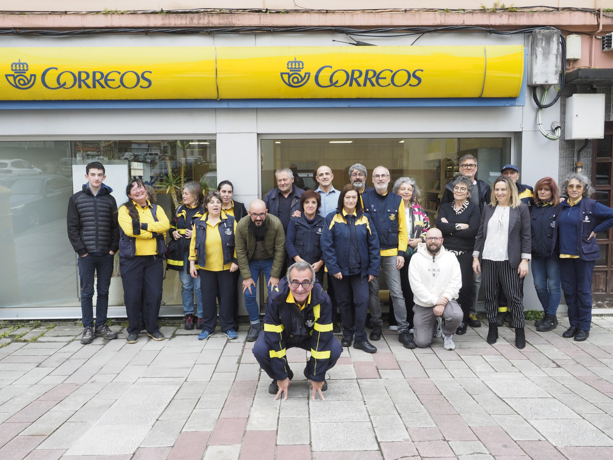 Homenaje Correos Fene Jorge Meis