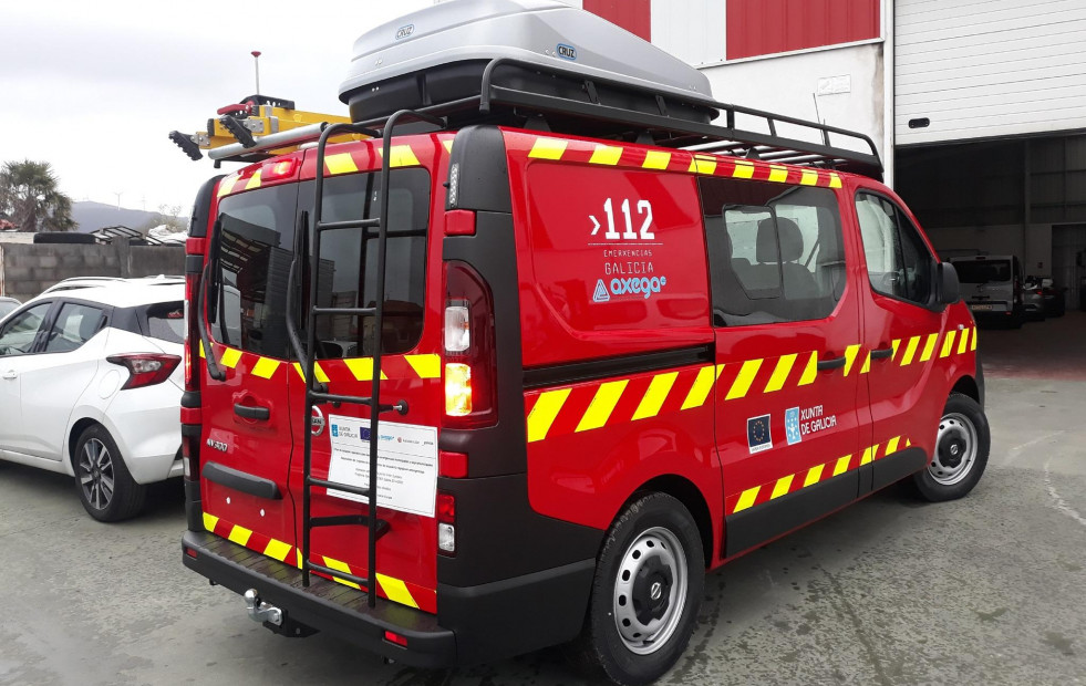 Calcinada por completo una vivienda de Ortigueira por un incendio