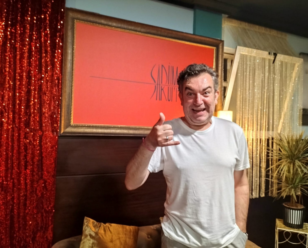 El actor Juan Anillo, propietario de Sarúm Varietés