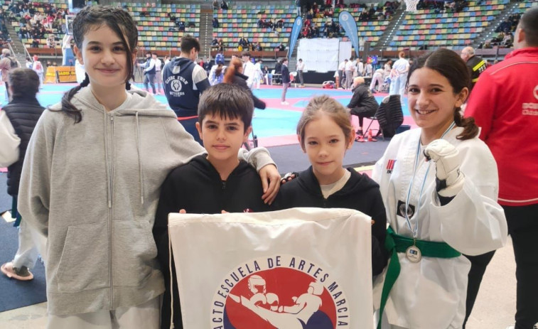 El Club Kang consigue cinco medallas en la Copa Cidade da Coruña