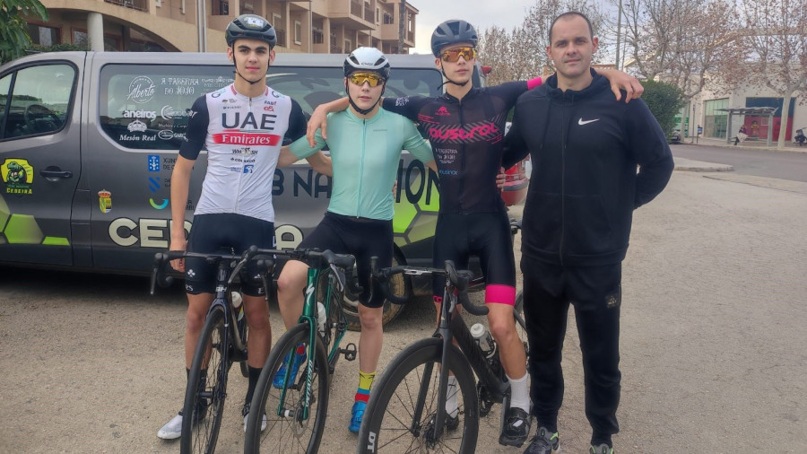 El campeón Náutico de Narón inicia la Liga Nacional de duatlón con debut del Natación Cedeira