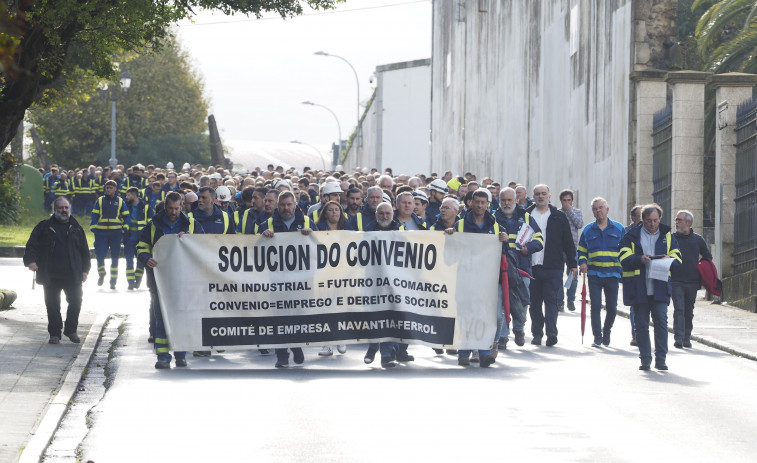 La plantilla de Navantia se pronunciará sobre el convenio de centro en una asamblea