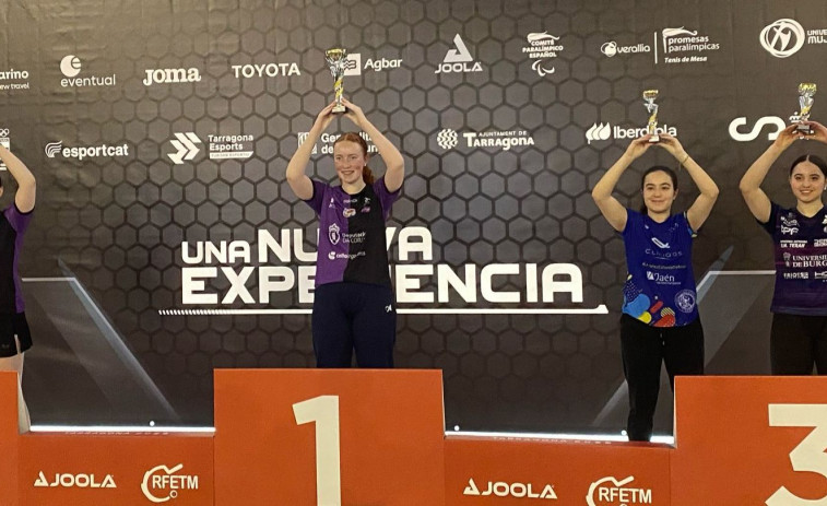 Las mejores canteras del tenis de mesa gallego, en Narón