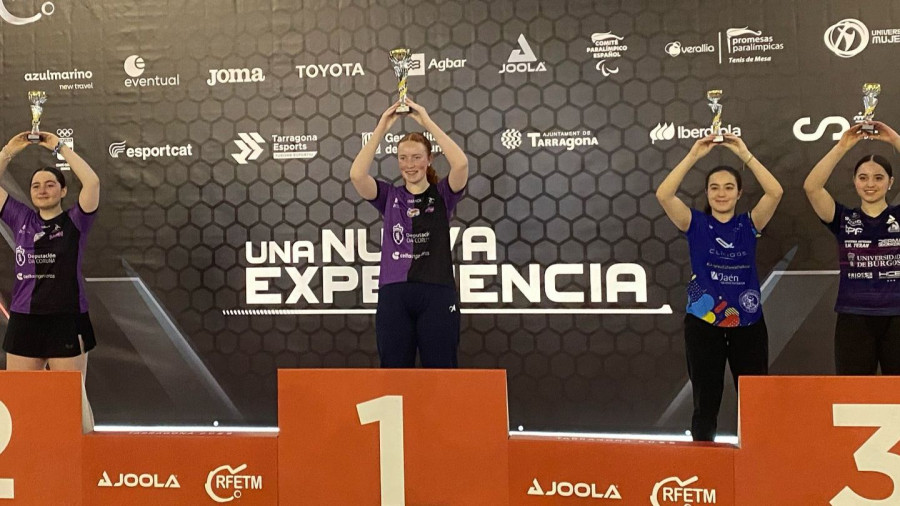 Las mejores canteras del tenis de mesa gallego, en Narón
