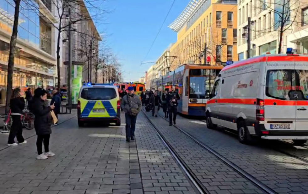 Atropello múltiple en la ciudad alemana de Mannheim