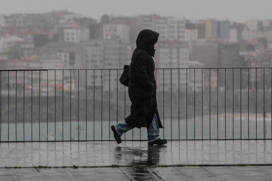 La borrasca Jana dejará un fin de semana de lluvias intentas en Galicia