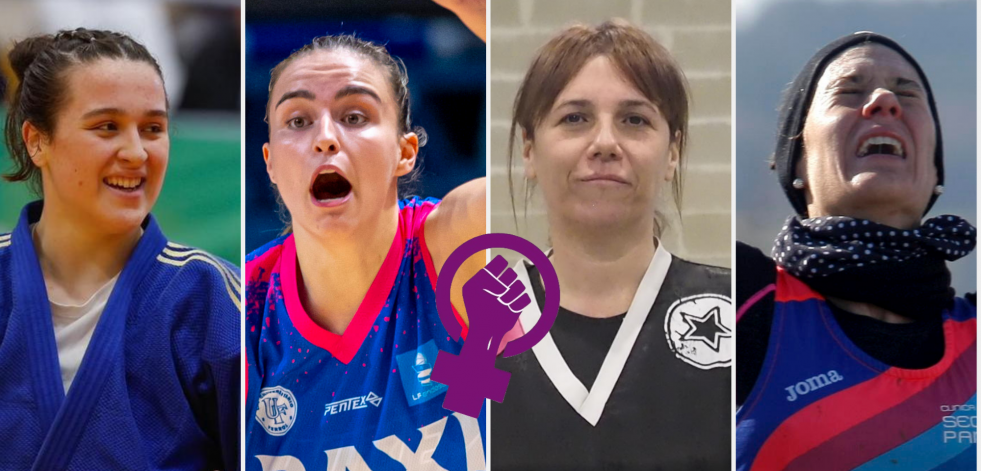 Mujeres, deportistas y referentes en Ferrol: las niñas ahora quieren ser como Àngela, Paula, Bea y June