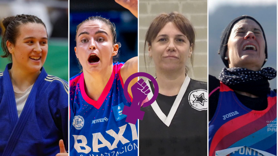 Mujeres, deportistas y referentes en Ferrol: las niñas ahora quieren ser como Àngela, Paula, Bea y June