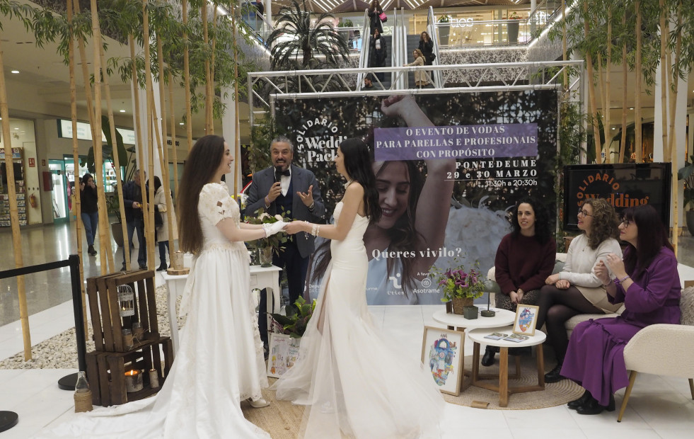 Los preparativos de boda unidos a la solidaridad en el WeddingPack Solidario de Pontedeume
