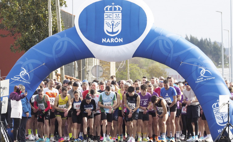 Récord de participantes en la Carreira pola Igualdade de Narón