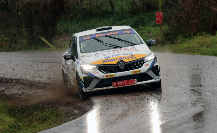 Jorge Cagiao arranca la temporada con un abandono en el Rali do Cocido