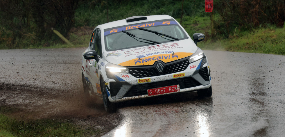 Jorge Cagiao arranca la temporada con un abandono en el Rali do Cocido