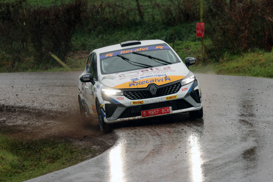 Jorge Cagiao arranca la temporada con un abandono en el Rali do Cocido
