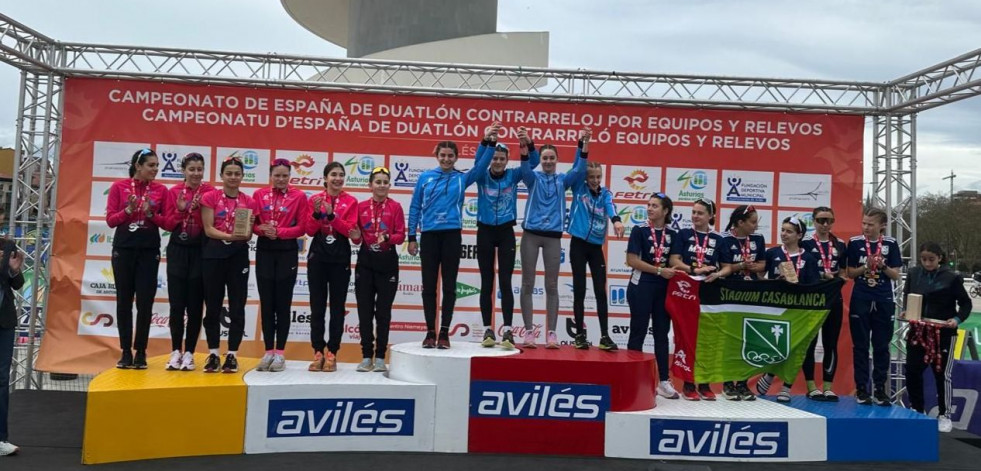 El talento del Náutico Narón domina la Liga Nacional en Avilés