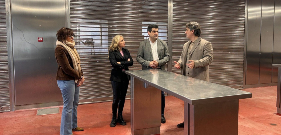 La Xunta remarca en Ortigueira su apuesta por impulsar las plazas de abastos
