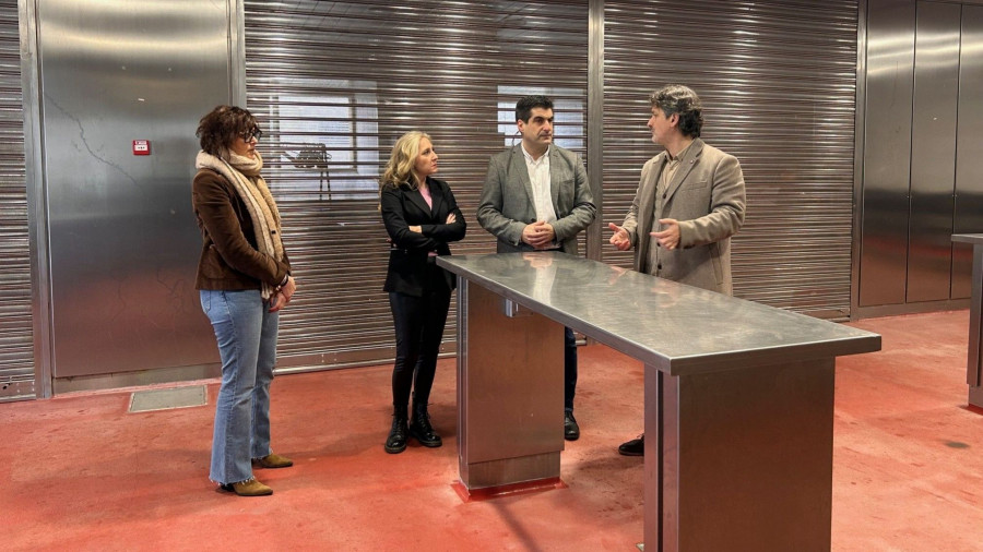 La Xunta remarca en Ortigueira su apuesta por impulsar las plazas de abastos