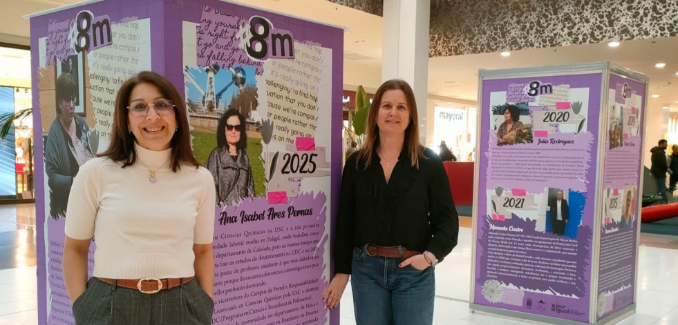 Exposición en Odeón sobre las Mulleres do Ano desde 2016 a la actualidad