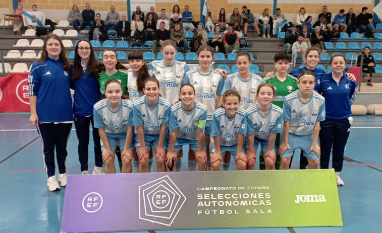 Laura Grandal y Daniela Feal se quedan en semifinales en el Campeonato de España sub 14