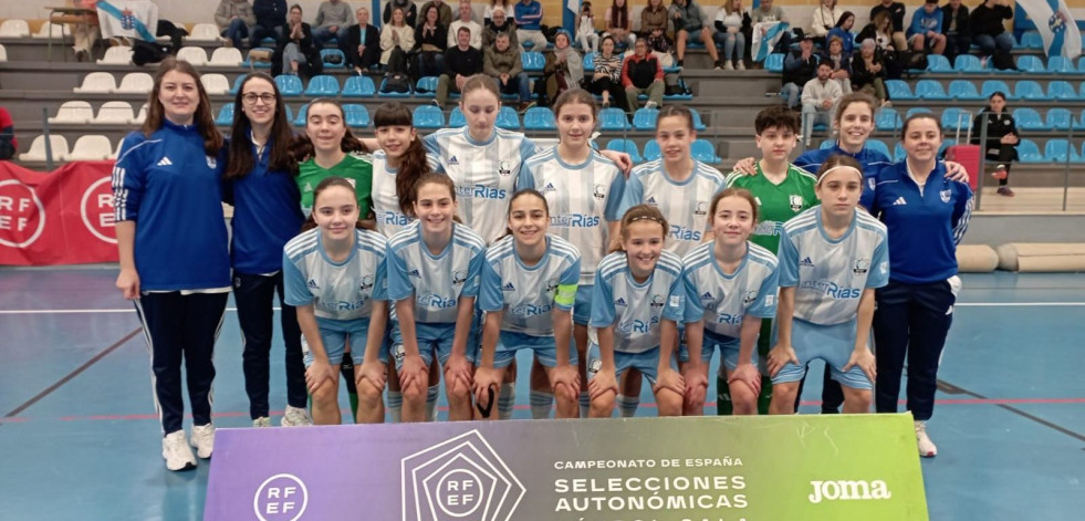 Laura Grandal y Daniela Feal se quedan en semifinales en el Campeonato de España sub 14
