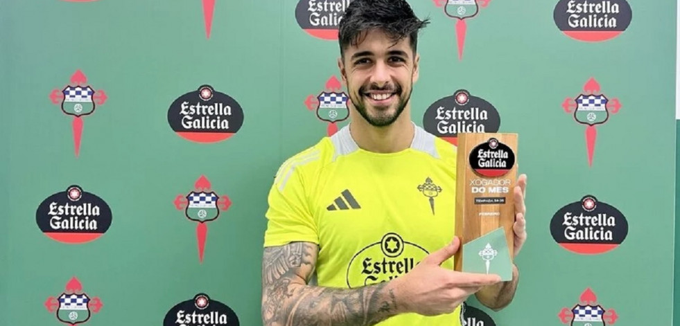Jesús Ruiz logra su segundo premio jugador Estrella Galicia del mes
