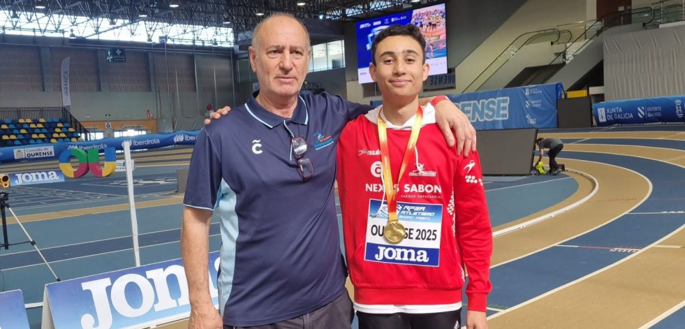 Bruno Castro, el mejor triplista español sub 16