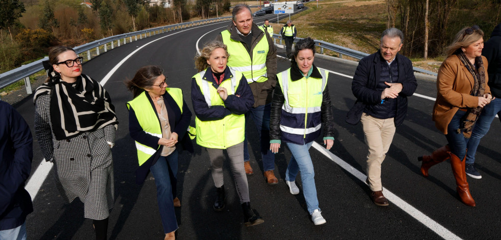 La nueva vía de acceso al polígono de Río do Pozo abrirá este miércoles