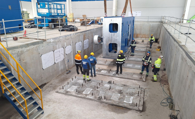 Navantia inicia el montaje de las líneas robotizadas de la Fábrica Digital de Bloques en Ferrol