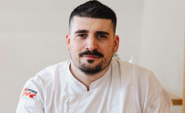 El chef ferrolano Adrián Pérez, de Sinxelo, participará en la gran final del certamen Desafío X Chef