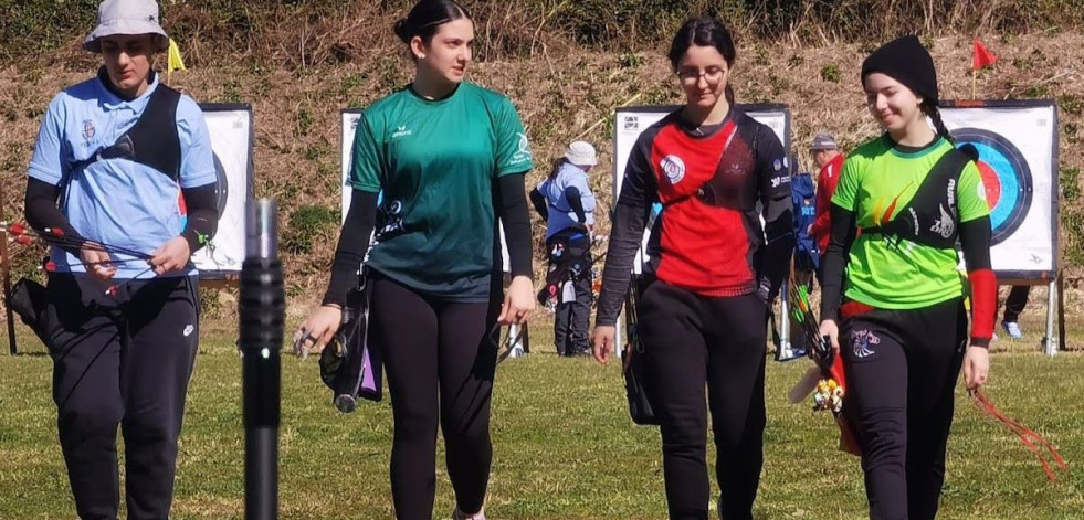 La comarca cosecha varias medallas en la primera jornada de la Liga Gallega